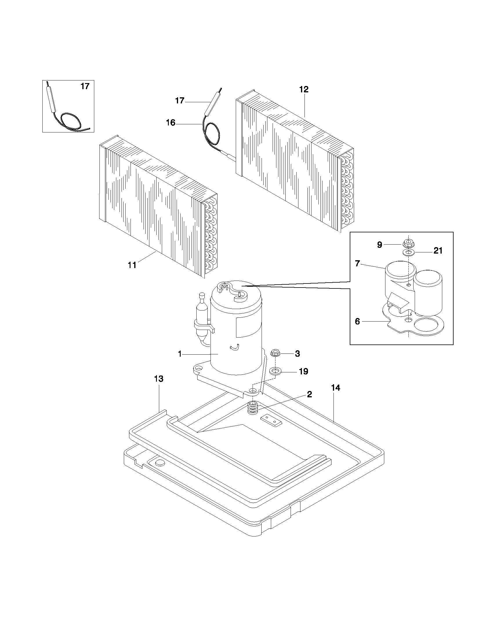 Compressor parts