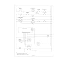 Frigidaire FEFL74ASE wiring schematic diagram