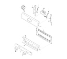 Frigidaire FGF337BCC backguard diagram