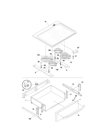 Top/drawer