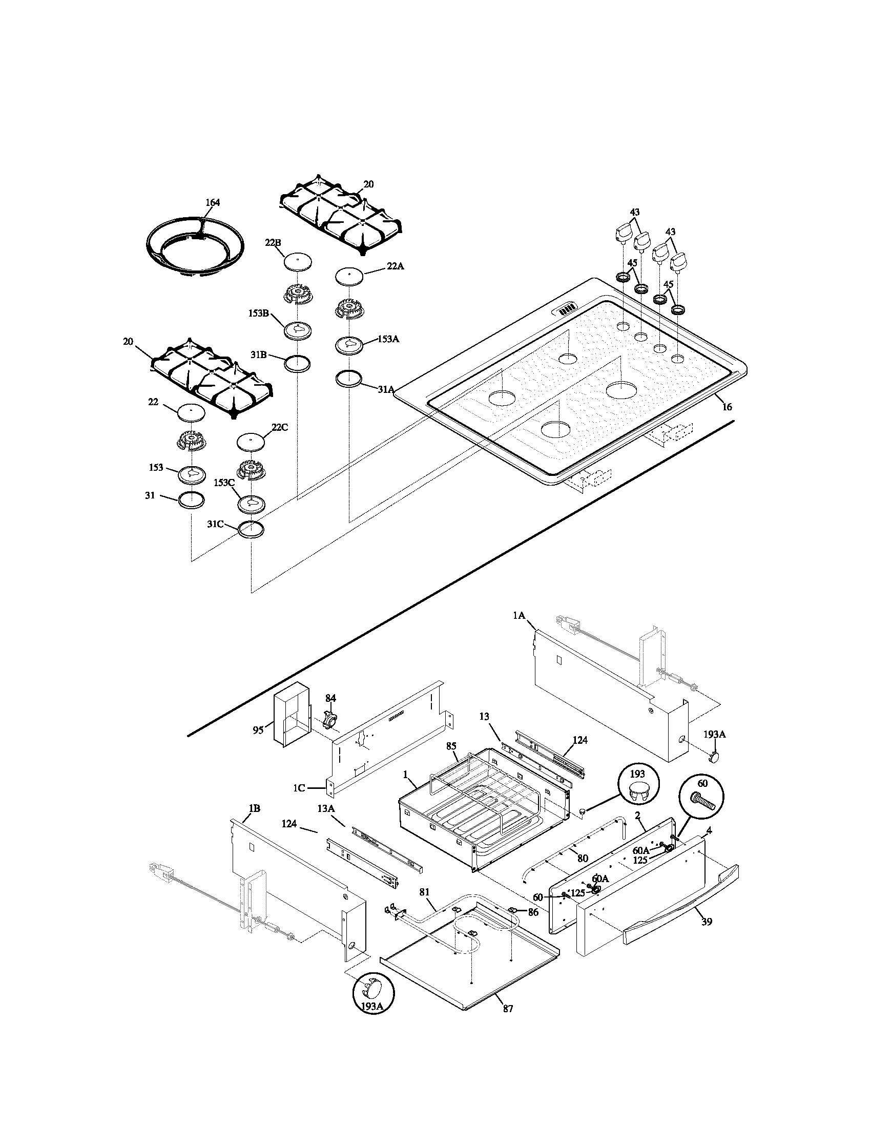 Top/drawer