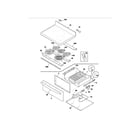 Kenmore 79095599104 top/drawer diagram