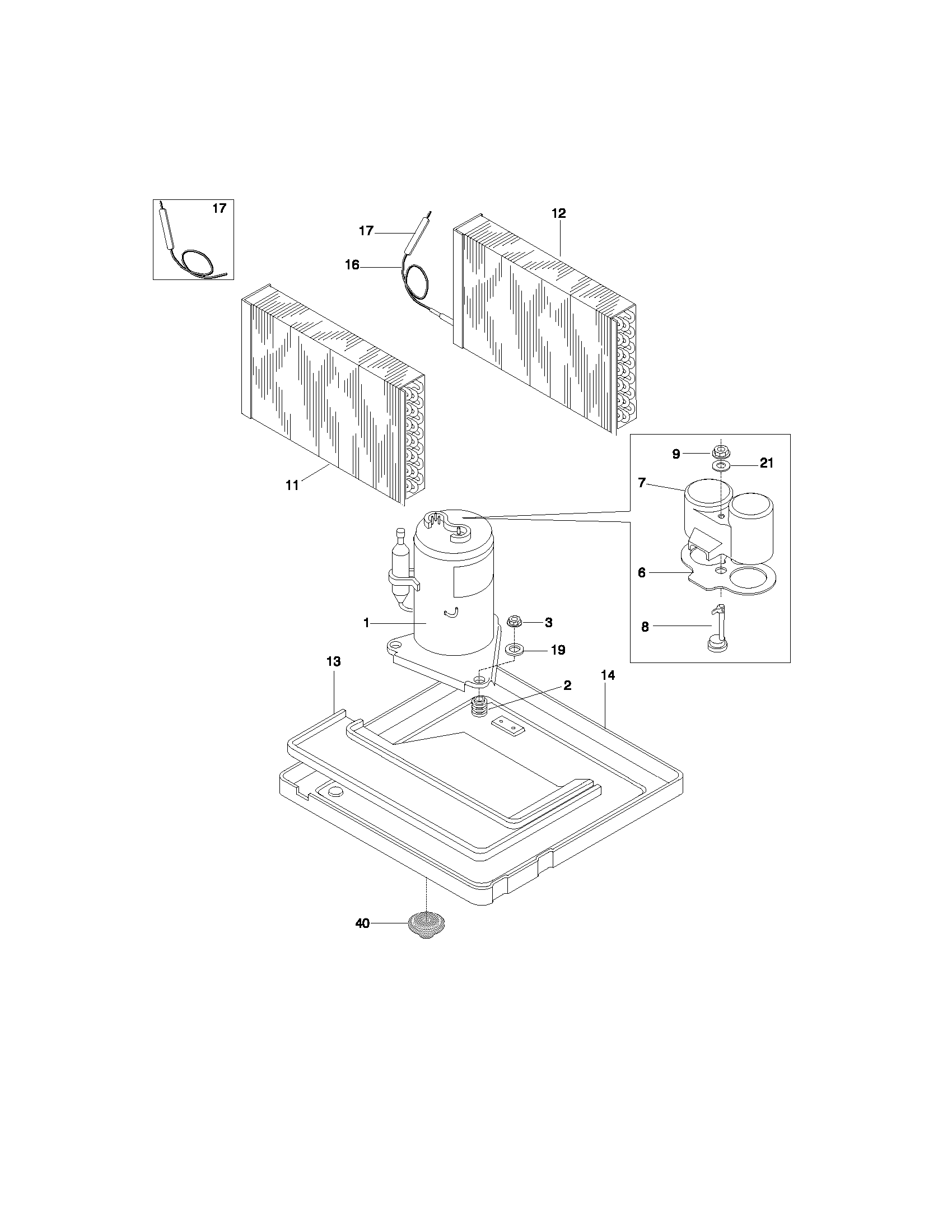 Compressor parts
