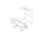Kenmore 25373156301 window mounting parts diagram