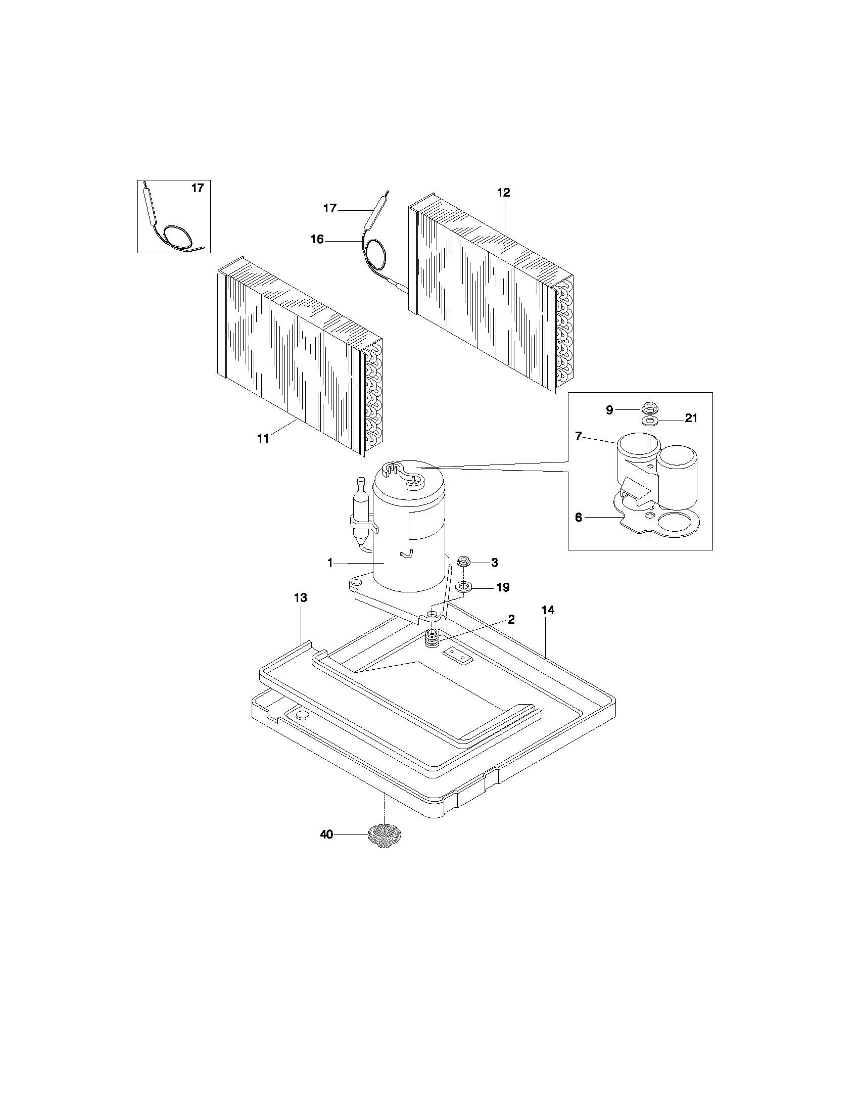 Compressor parts