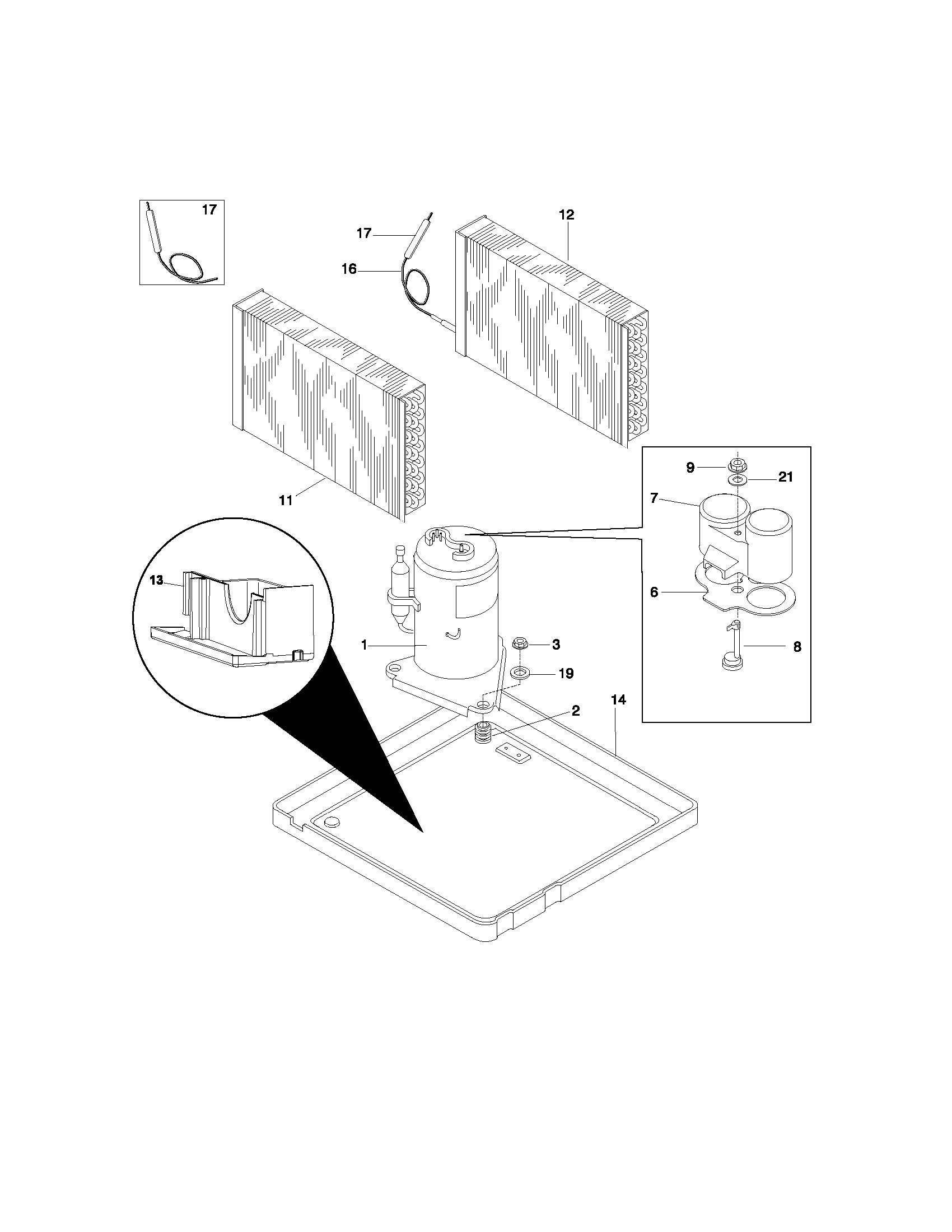 Compressor parts