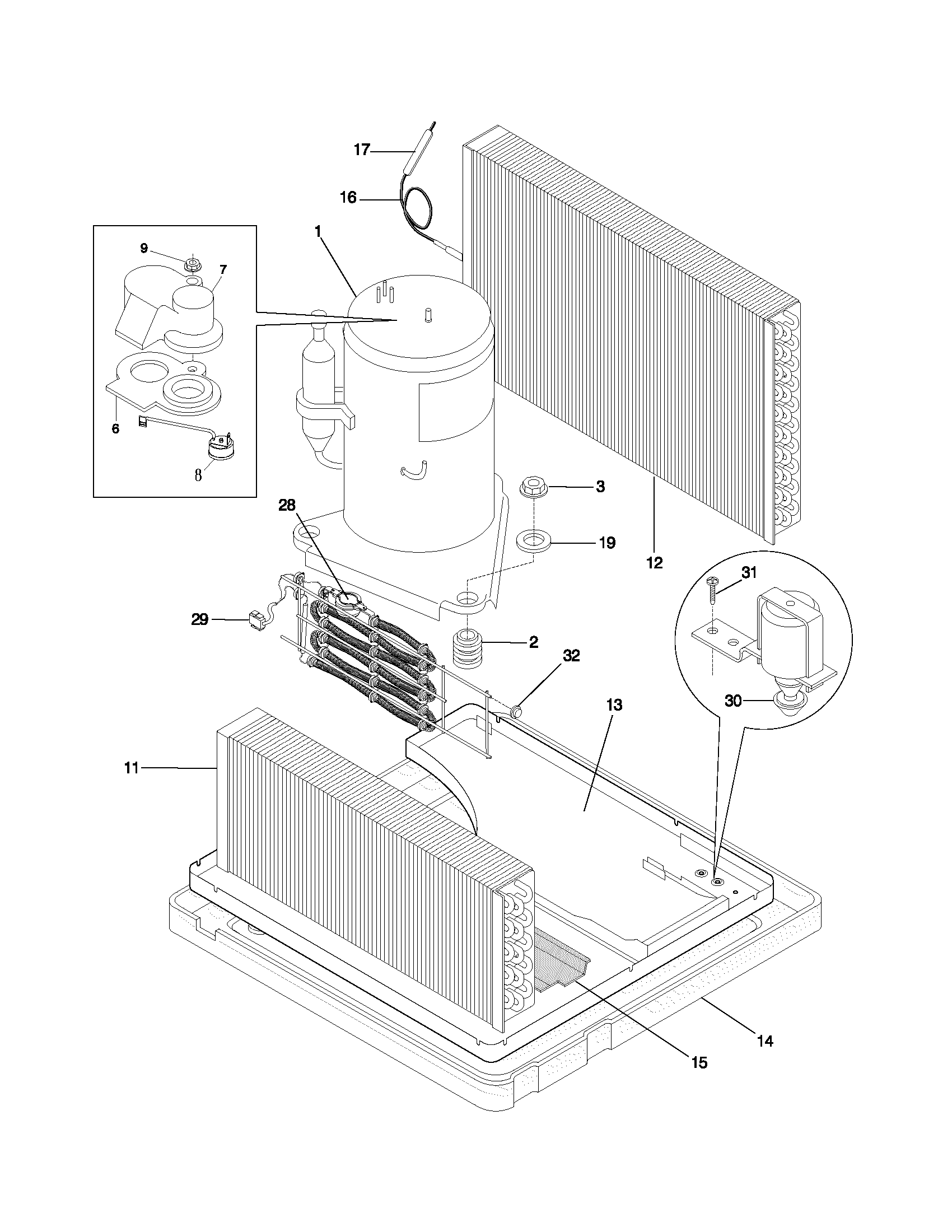 Compressor parts