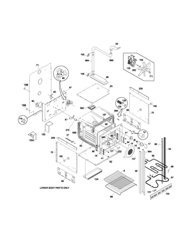 Lower oven