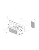 Cabinet front and wrapper