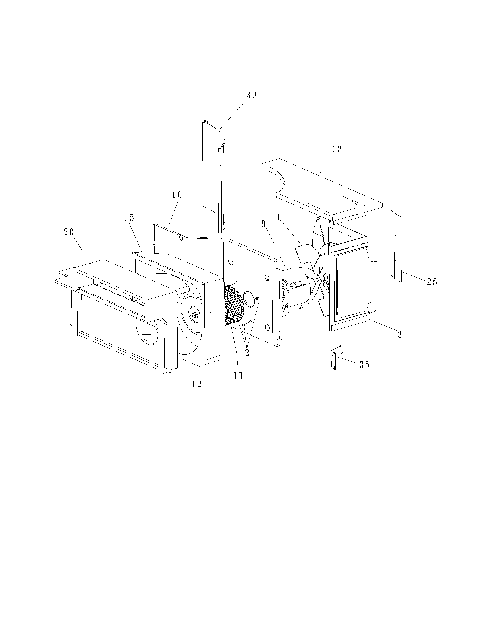 Air handling parts