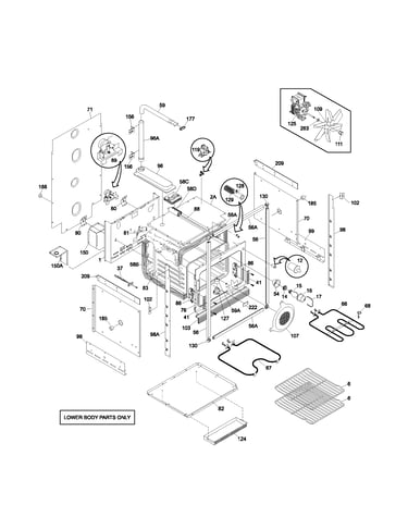 Lower oven