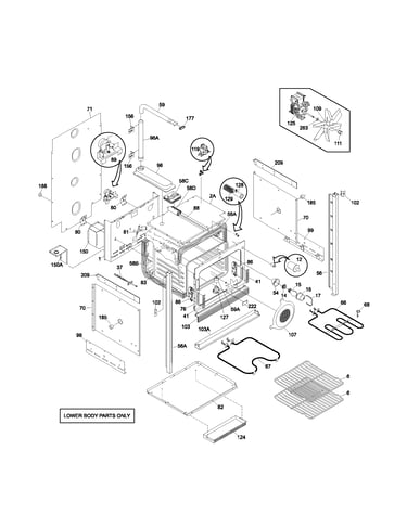 Lower oven