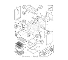 Frigidaire GLGF388CQA body diagram