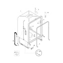 Frigidaire FDB750RCS0 tub diagram