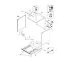 Frigidaire FDP750RCS0 wrapper and top diagram