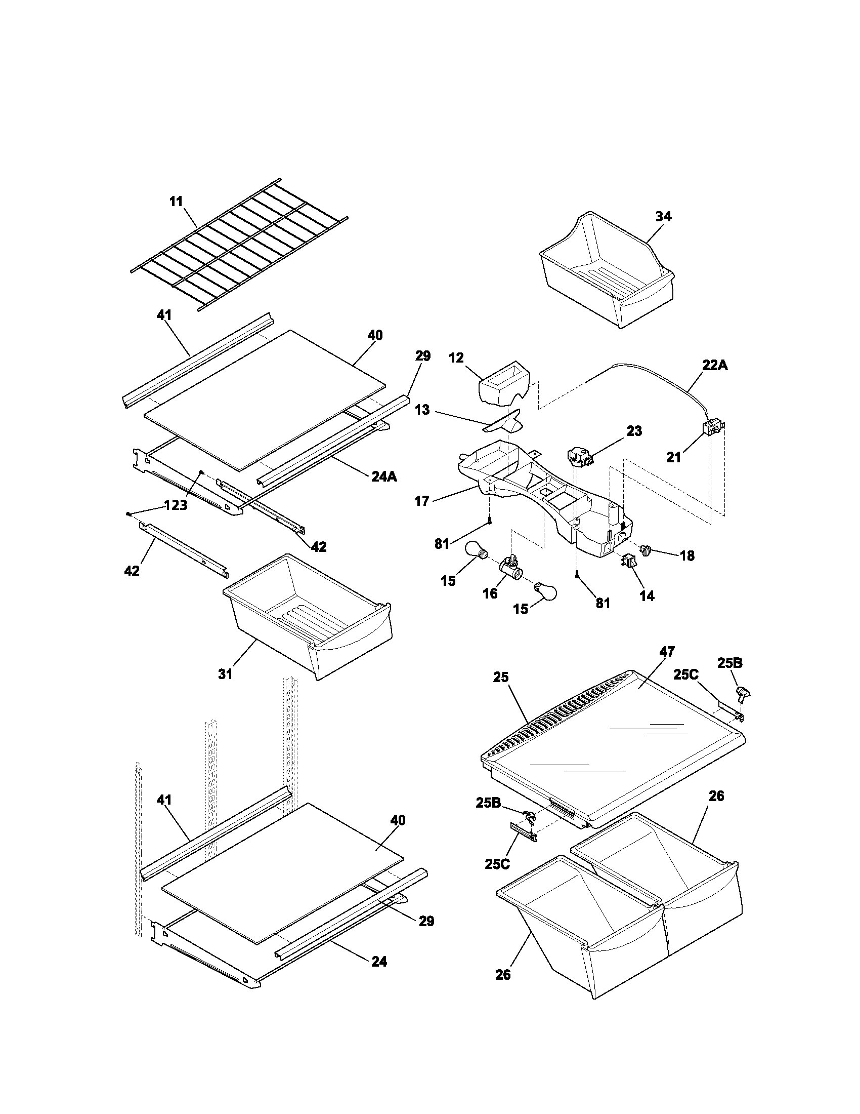 Shelves
