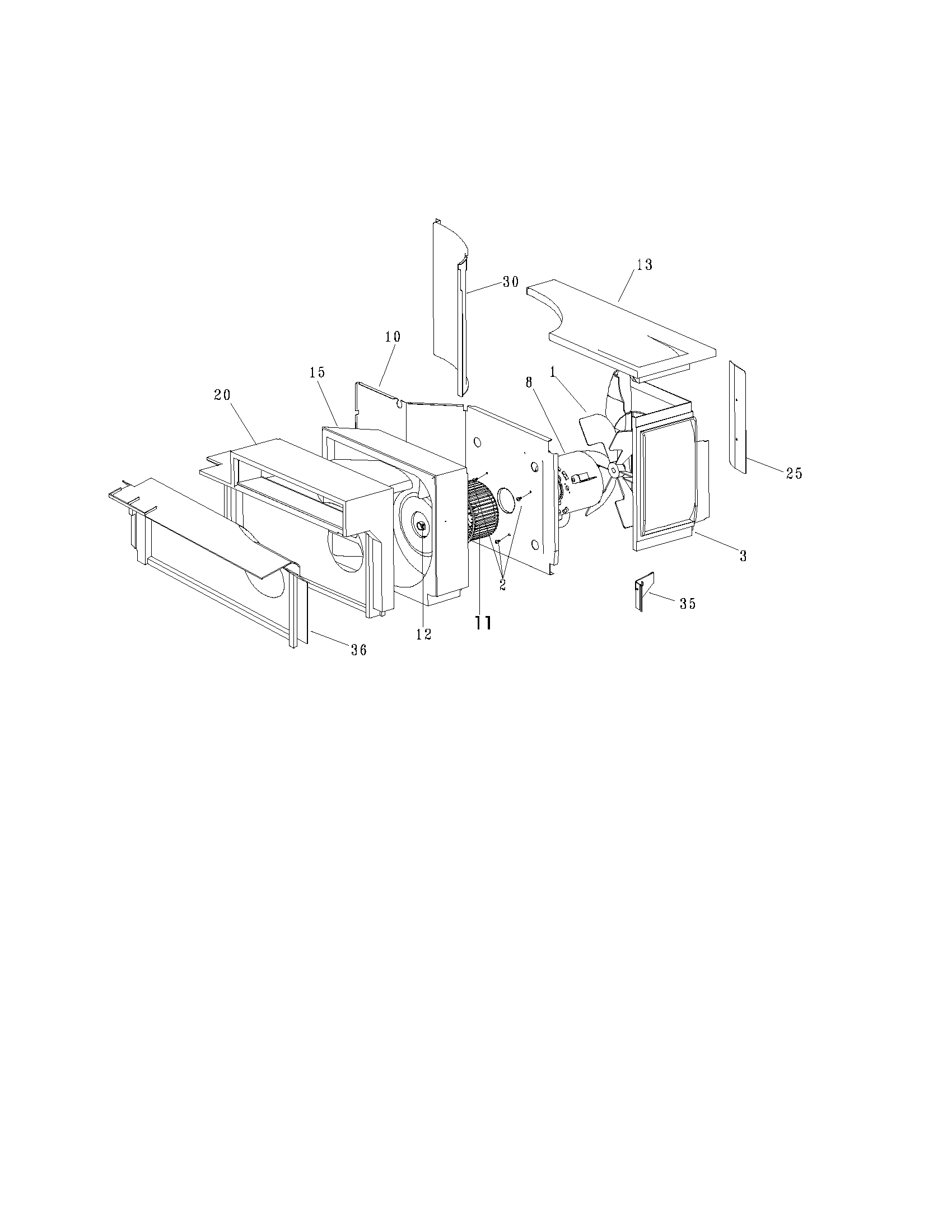 Air handling parts