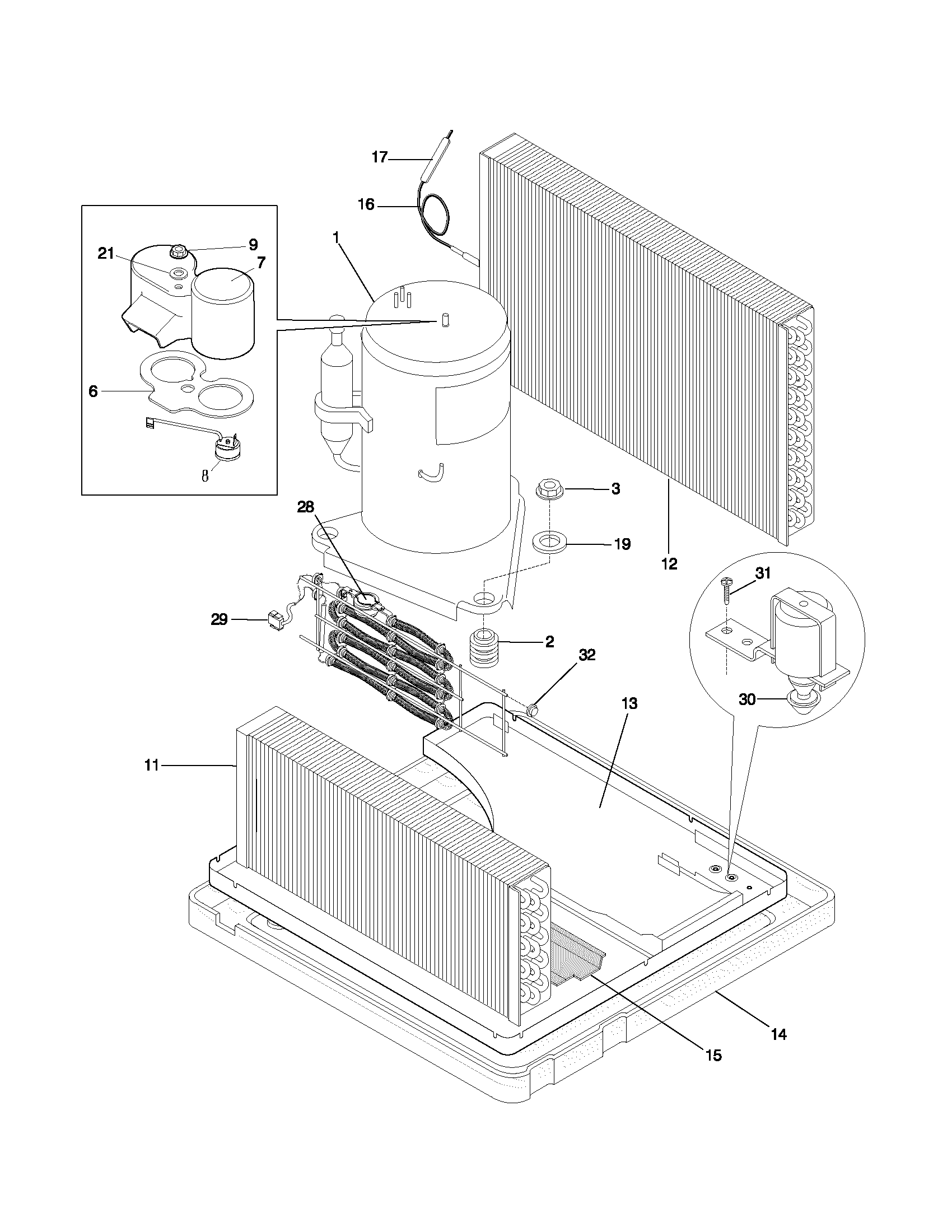 Compressor parts