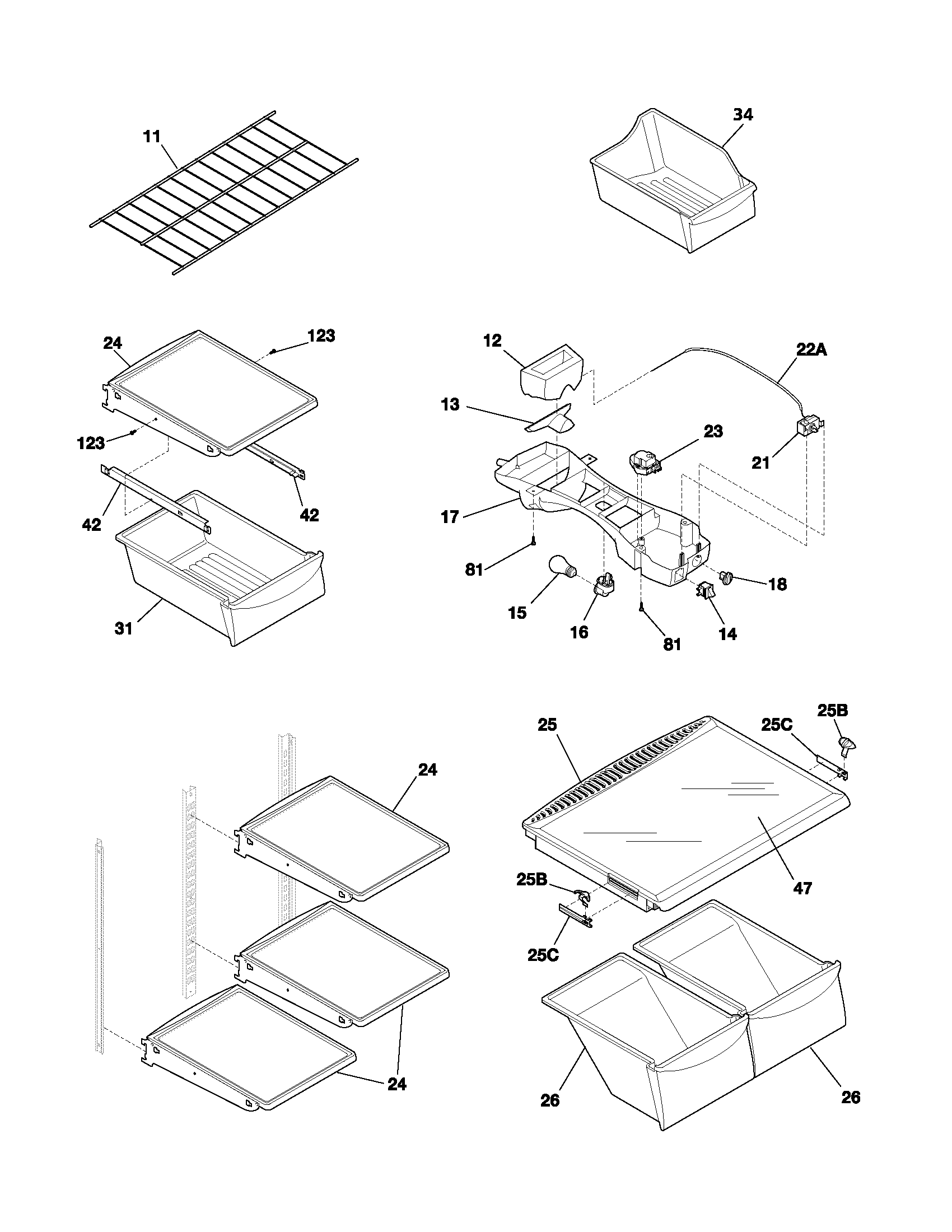 Shelves