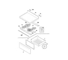 Kenmore 79092312300 top/drawer diagram