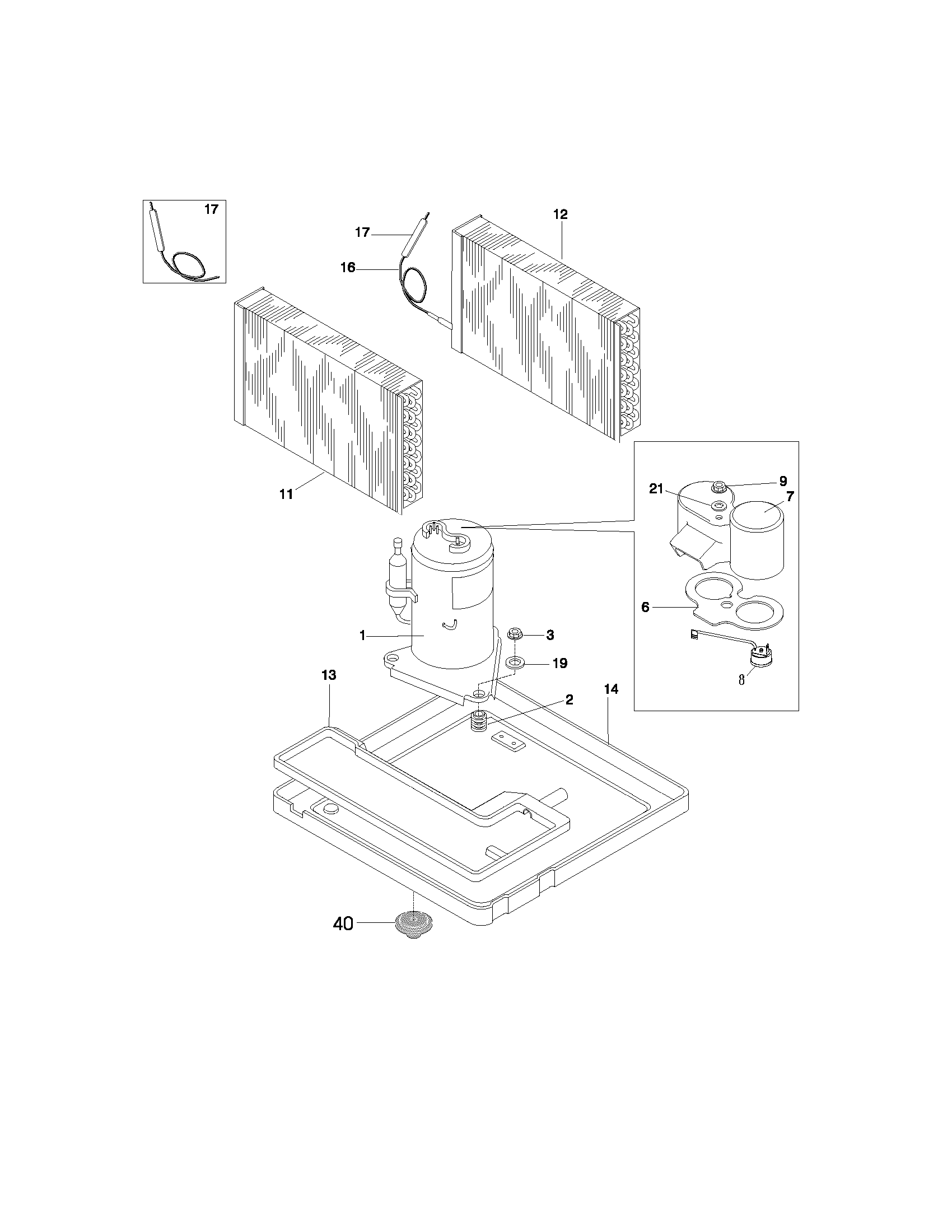 Compressor parts