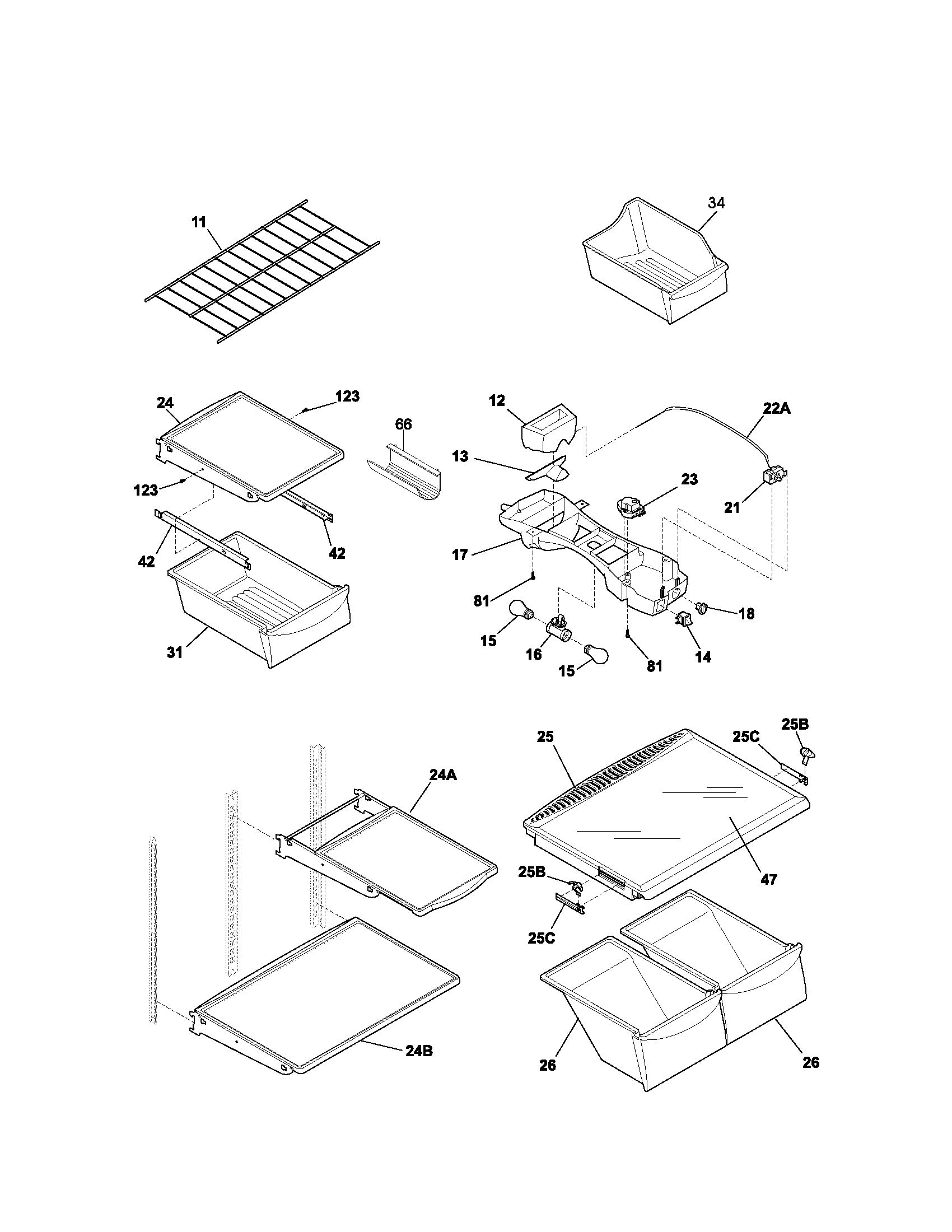 Shelves