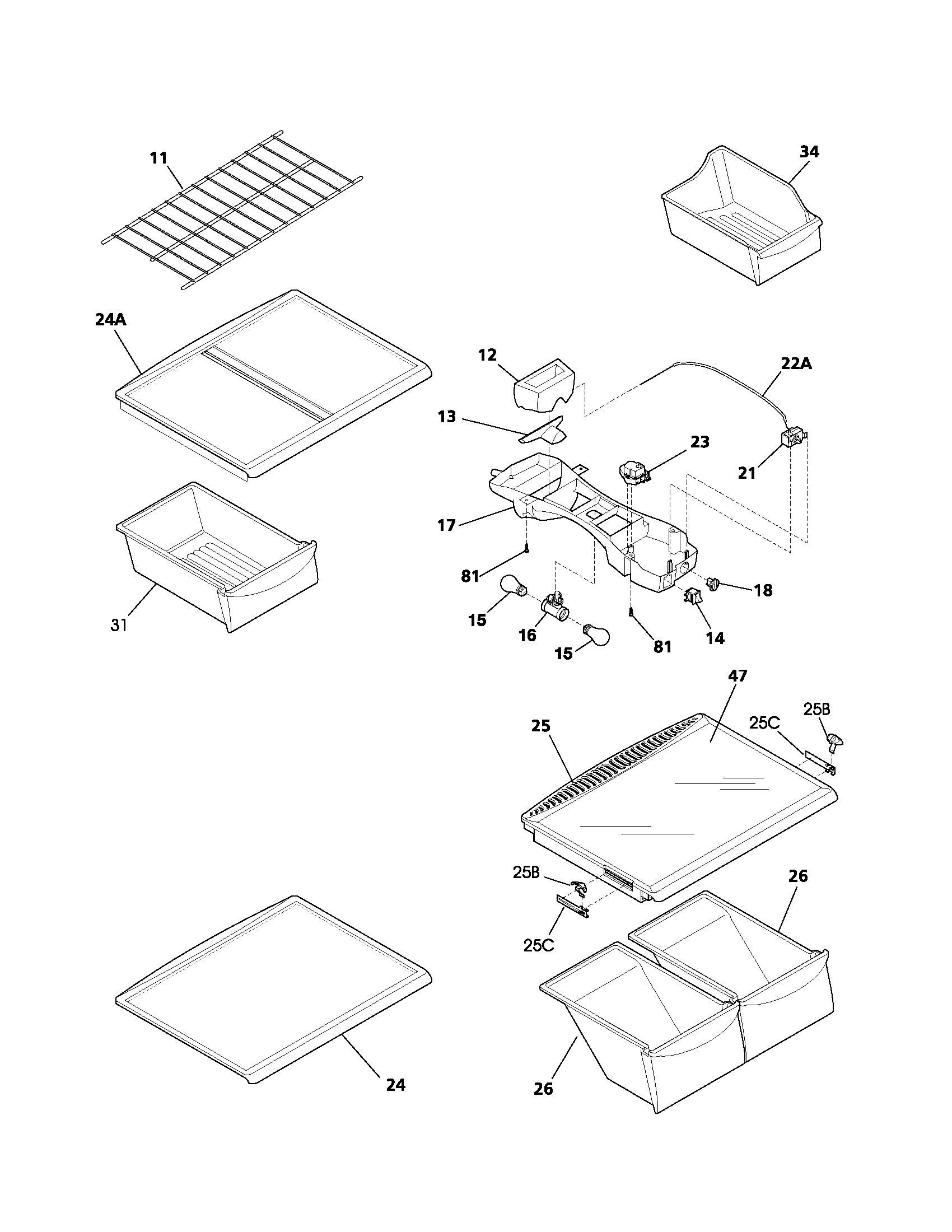 Shelves
