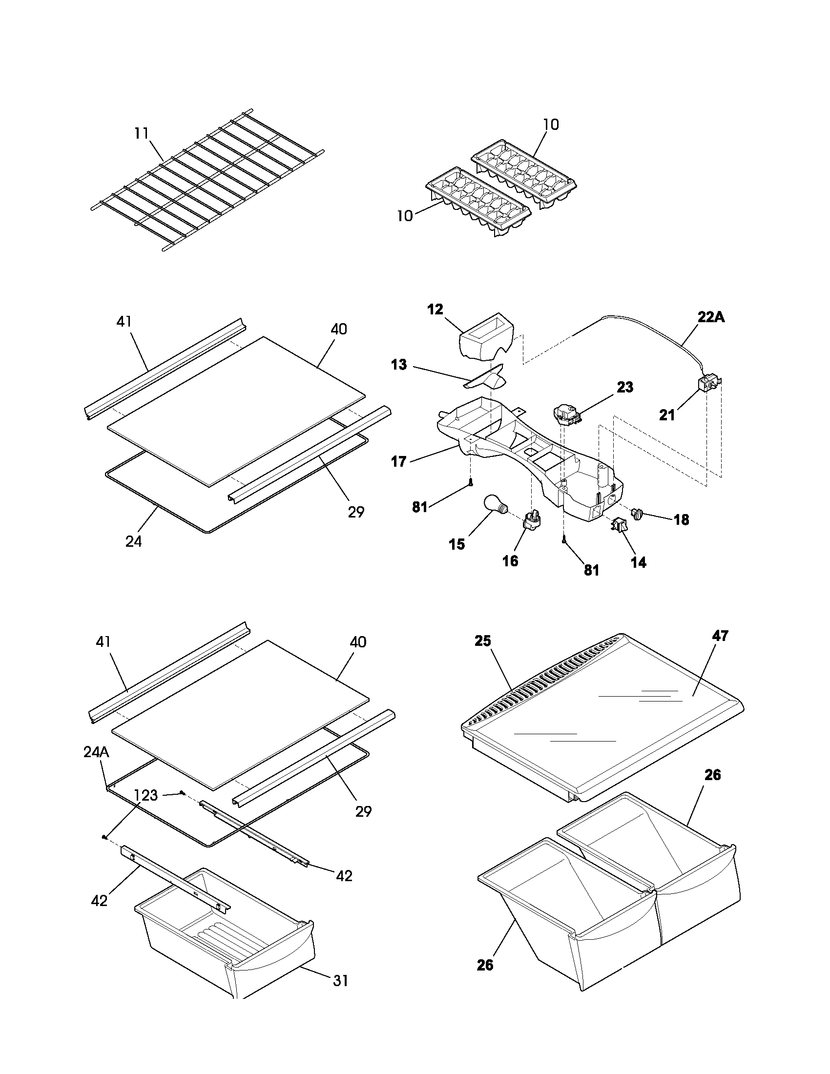 Shelves