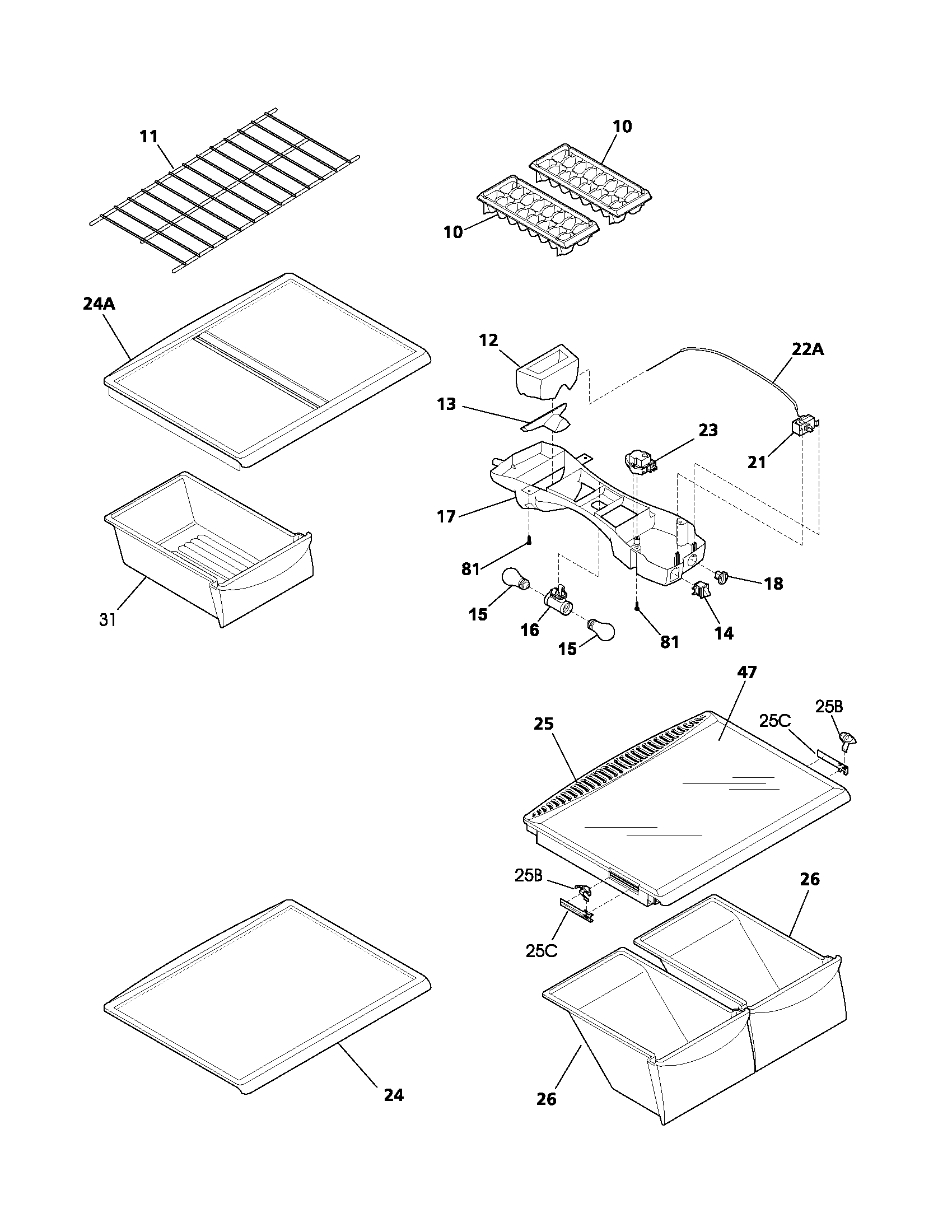 Shelves