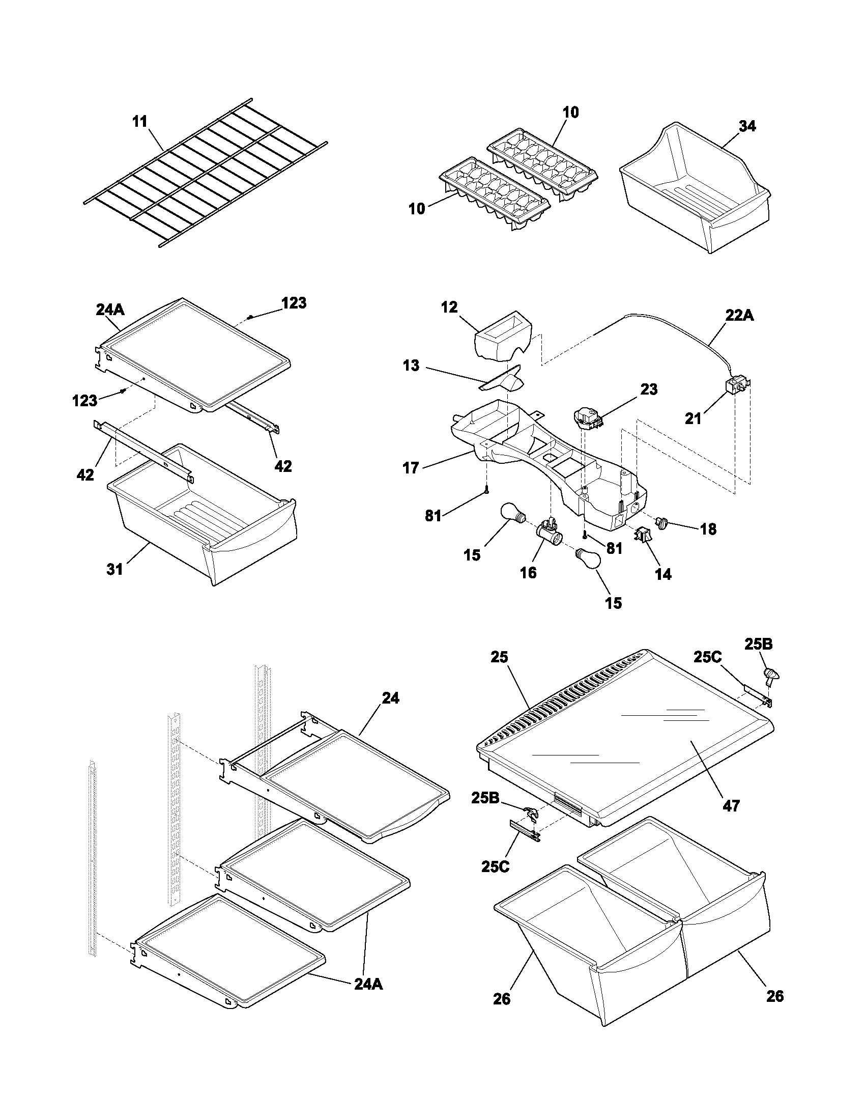Shelves