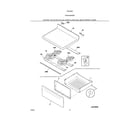 Kenmore 79095321300 top/drawer diagram
