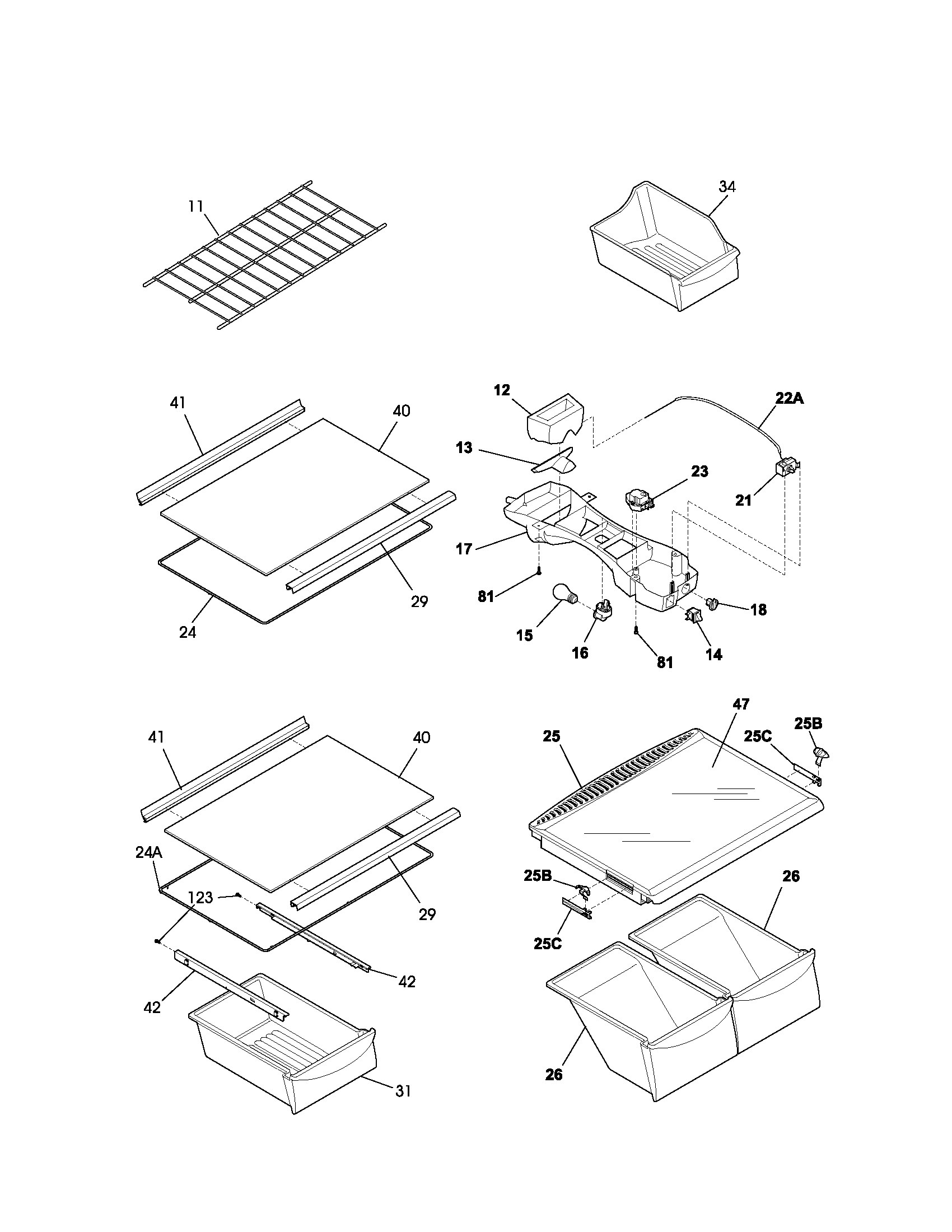 Shelves