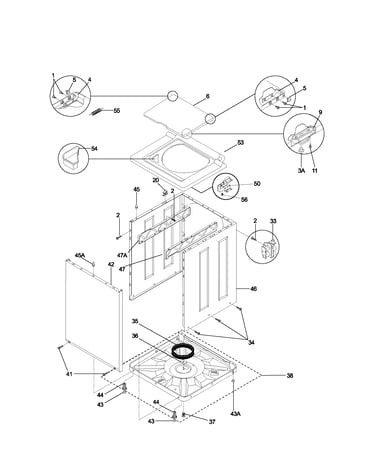 Lower cabinet/top