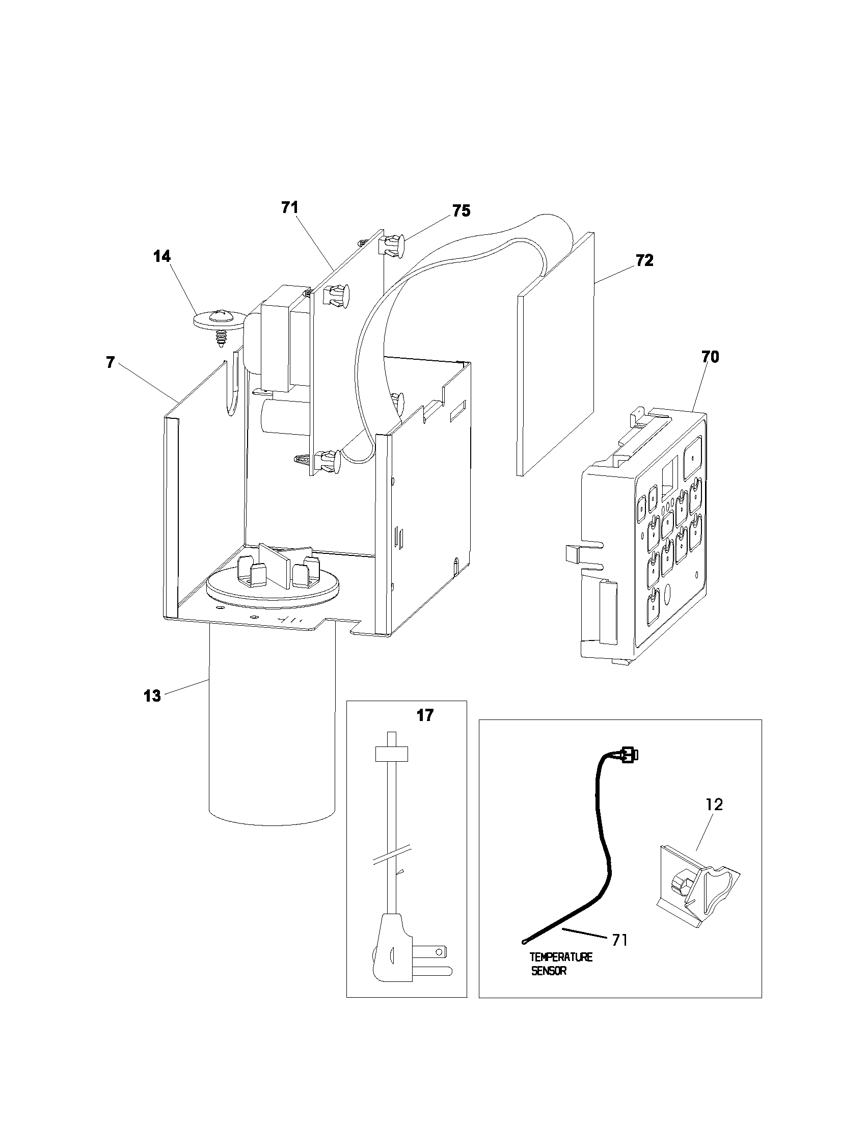 Control parts