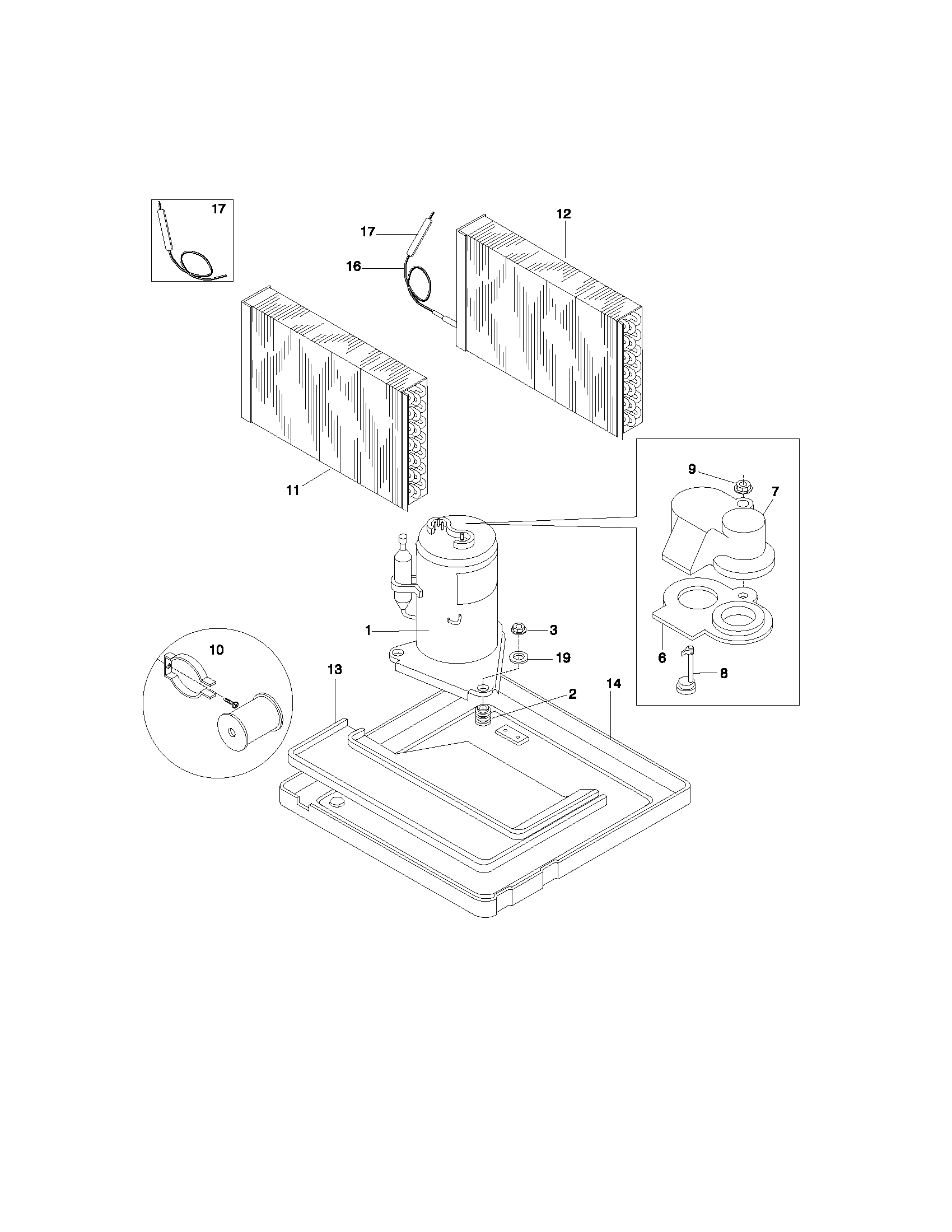 Compressor parts