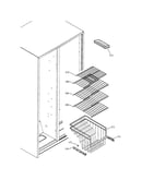 Freezer shelves