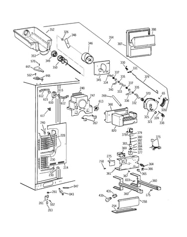 Freezer section