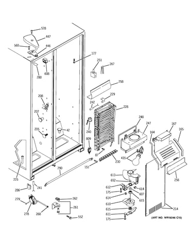 Freezer section