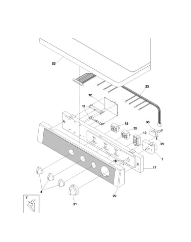 Controls/top panel