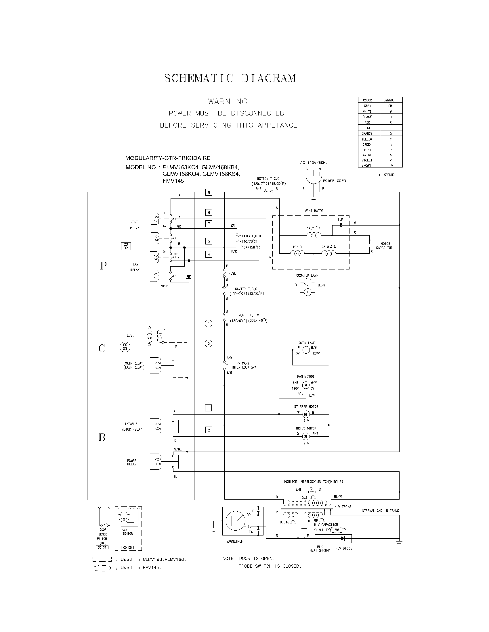 Wiring schematic