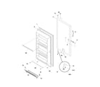 Frigidaire FFU14FC6CW1 door diagram