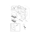 Kenmore 25323429100 cabinet diagram
