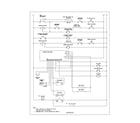 Frigidaire GLEFS77CBB wiring schematic diagram