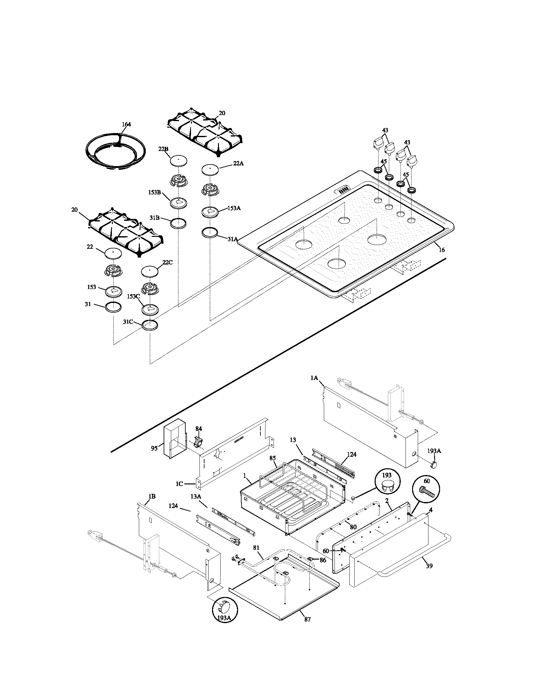 Top/drawer