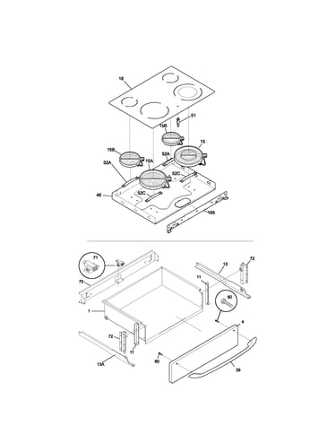 Top/drawer