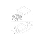 Kenmore 79090154300 top/drawer diagram