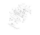 Frigidaire FWY833KAS0 control panel diagram