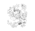 Frigidaire PLES389DCA body diagram