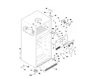 White-Westinghouse WRT15MG4BW0 cabinet diagram