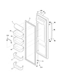 Refrigerator door
